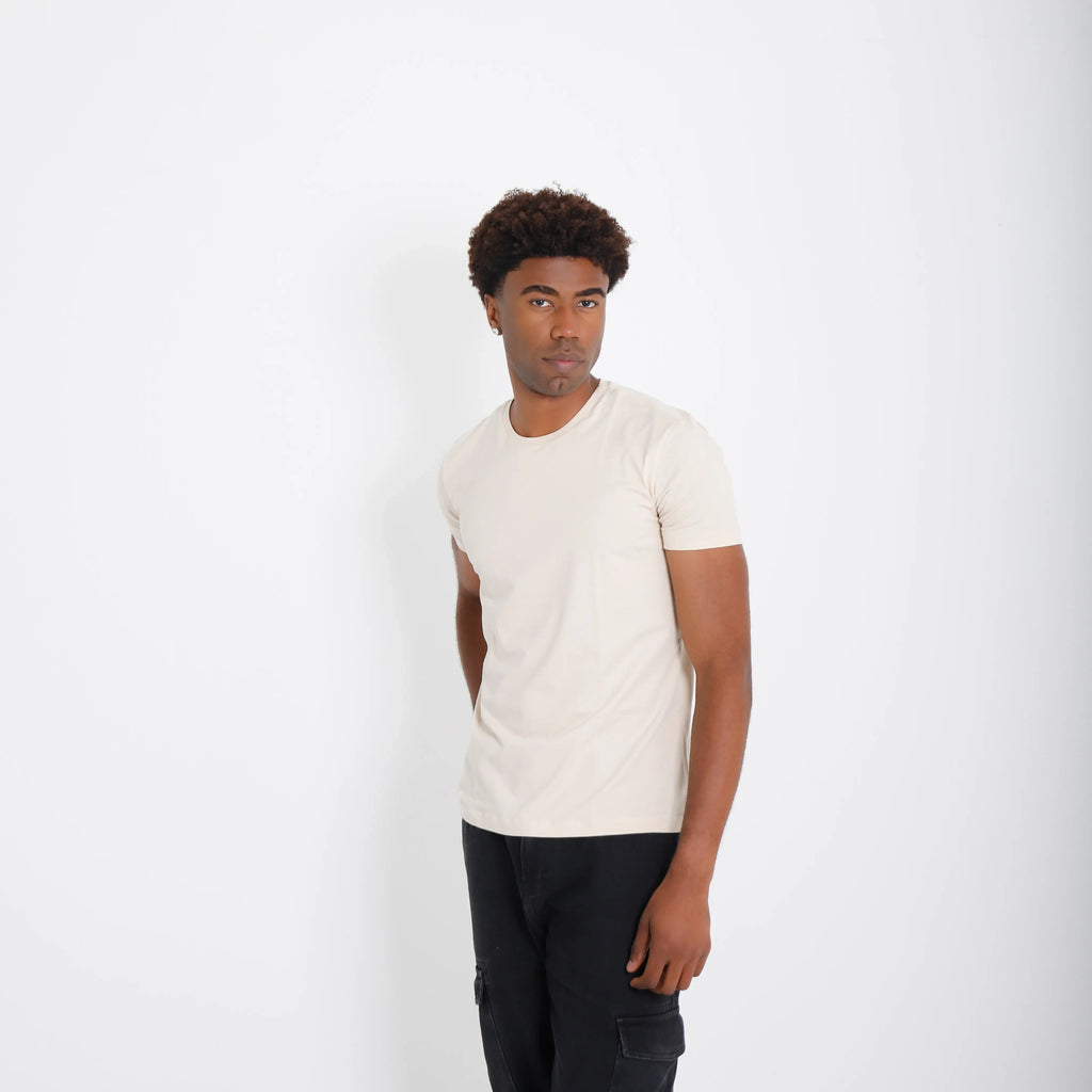 Kit 6 Camisetas Básicas Algodão Egípcio