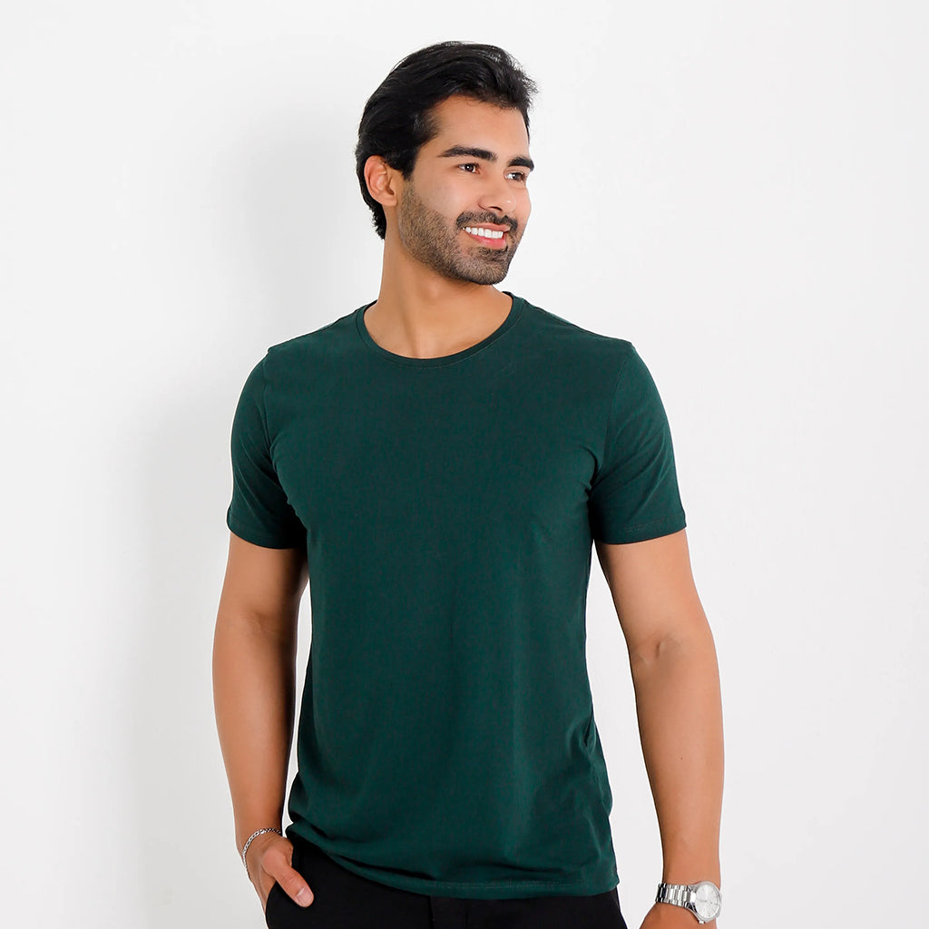 Kit 4 Camisetas Básicas Algodão Egípcio