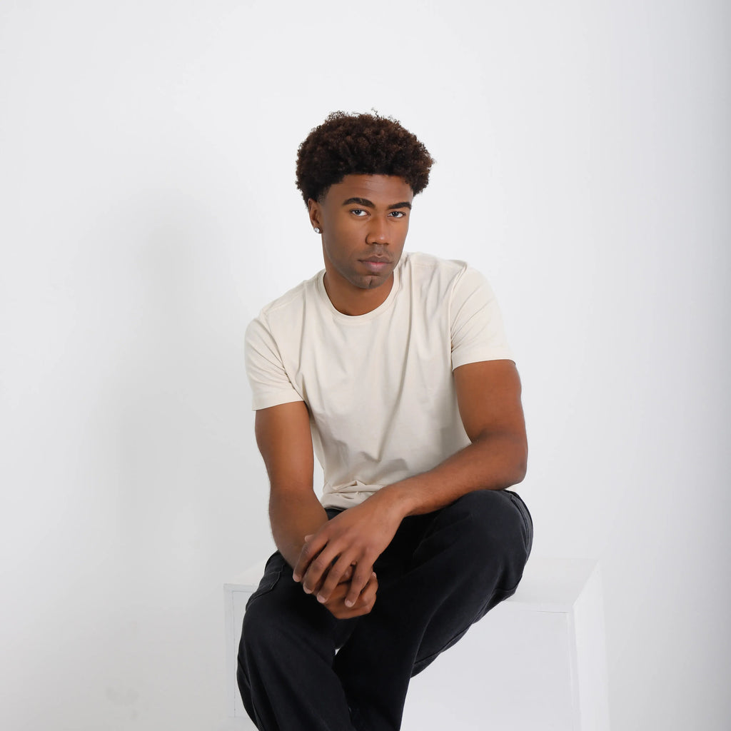 Kit 4 Camisetas Básicas Algodão Egípcio