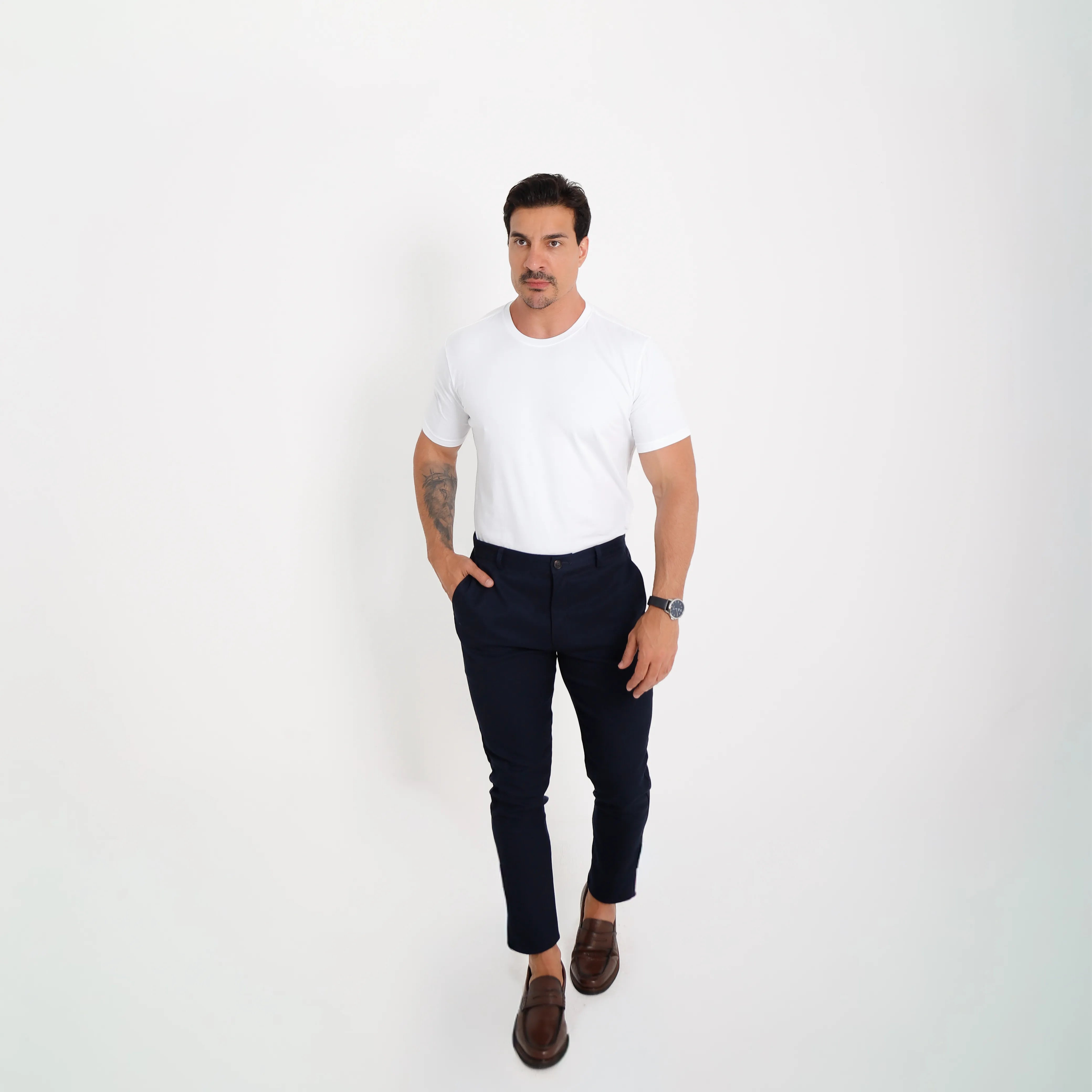Camiseta Algodão Egípcio Masculina Vistorr Brasil