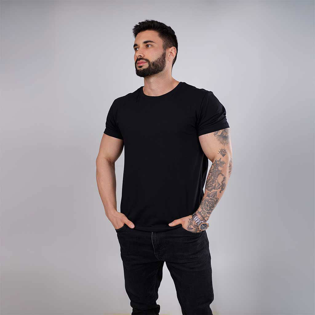 Camiseta Algodão Egípcio Masculina VISTORR