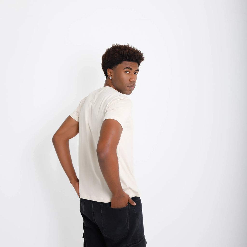 Kit 6 Camisetas Básicas Algodão Egípcio